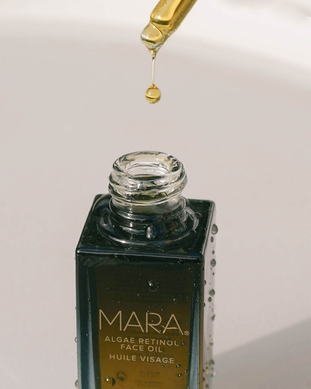 1.2% Clean Algae Retinol Face Oil for Anti-Aging and Wrinkles with Green Tea